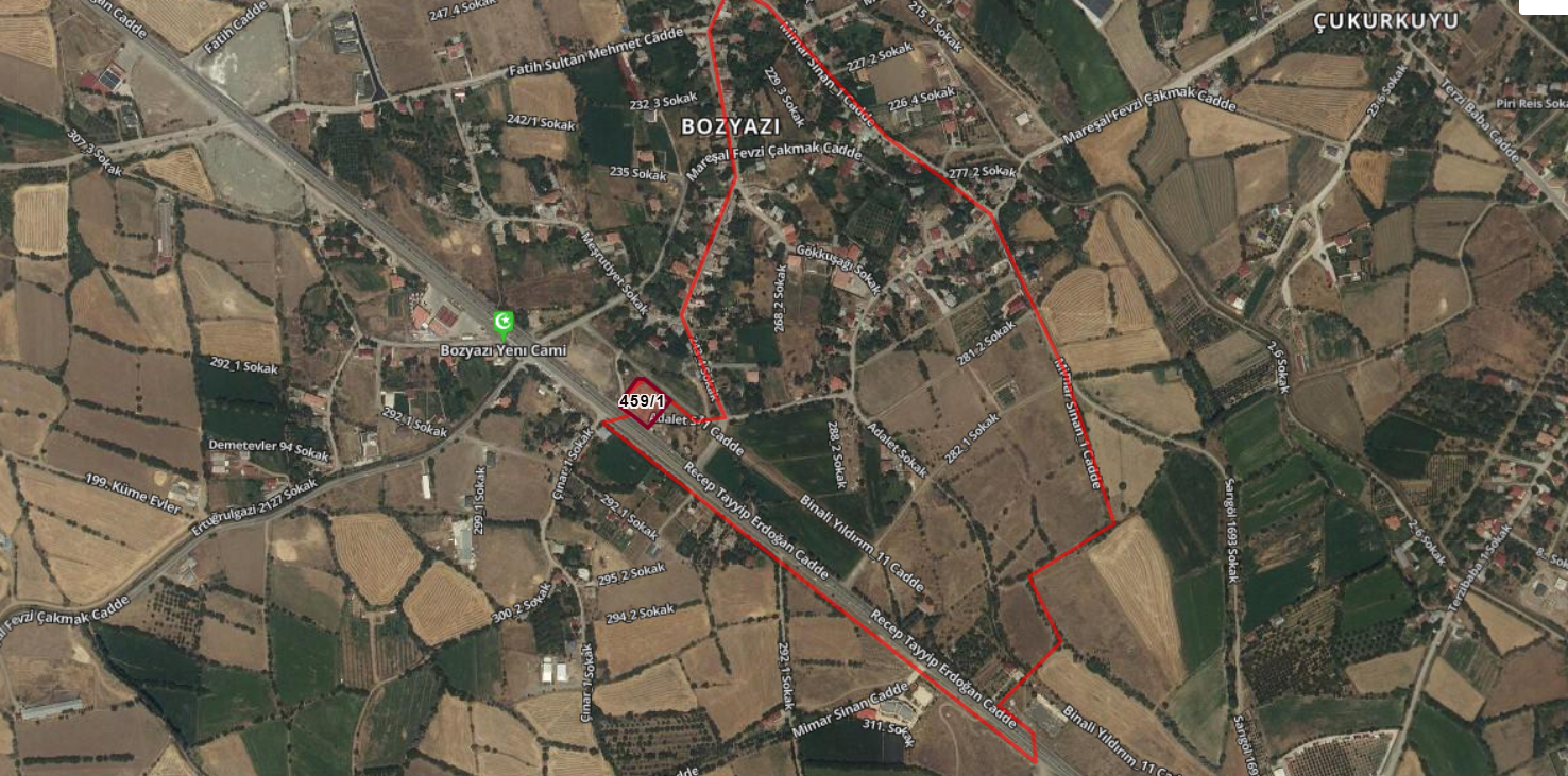 MABEL'DEN ANAYOL ÜZERİ SATILIK FIRSAT 5 KAT İMAR TİCARİ ARSA!